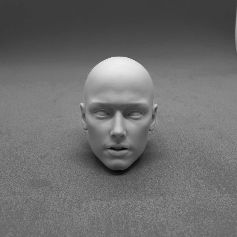 1/6 Female Film Actress Head Sculptures, 6 Figures, Resin Model Bust Kit, Historical Theme, Unassembled and Unpainted