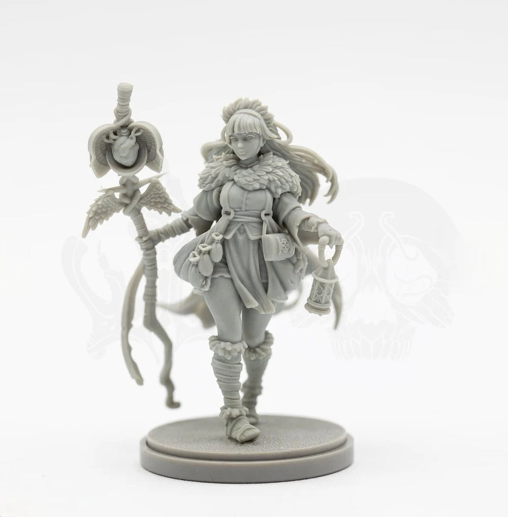 Mox the Healer, Resin Model Figure Kit, Fantasy Theme, Unassembled and Unpainted