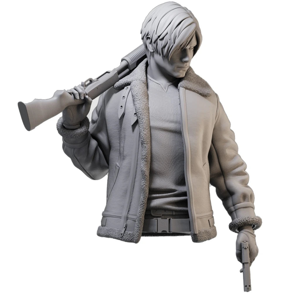 1/10 Modern Tactical Female Characters, 9 Figures, Resin Model Bust Kit, Unassembled and Unpainted