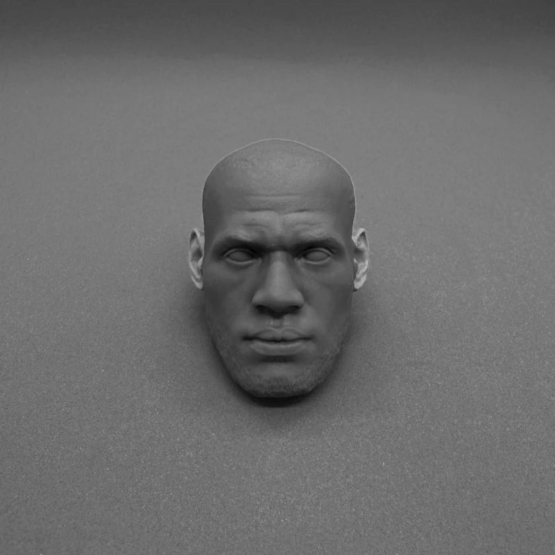 1/6 Basketball Player Head Sculptures, 6 Figures, Resin Model Bust Kit, Historical Theme, Unassembled and Unpainted