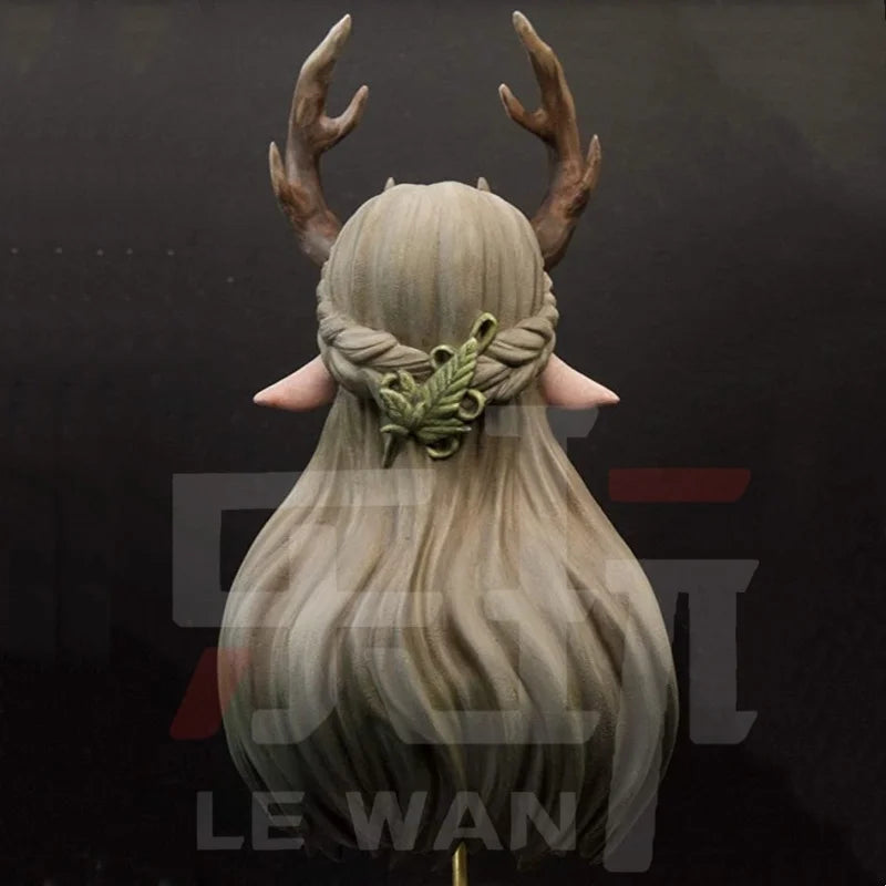 Forest Elf, Resin Model Bust Kit, Fantasy Theme, Unassembled and Unpainted