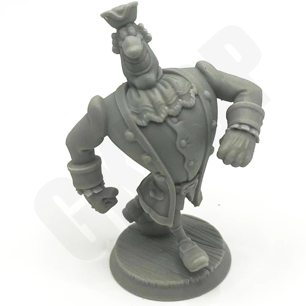55mm Dr. Livesey, Resin Model Figure Kit, Fantasy Theme, Unassembled and Unpainted