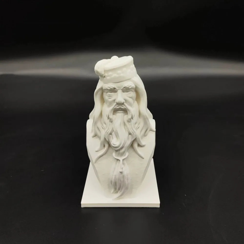 150mm Albus the White Wizard, Resin Model Bust Kit, Fantasy Theme, Unassembled and Unpainted