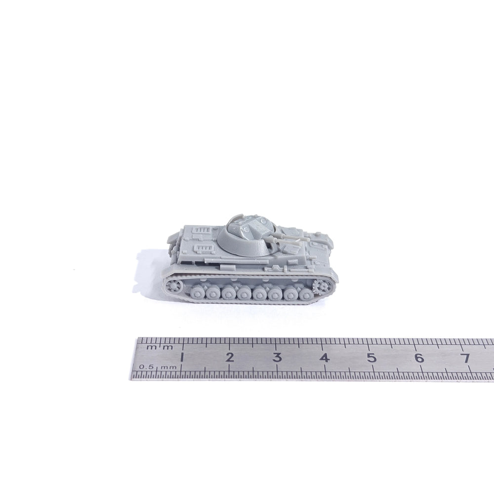 1/144 WWII German Flakpanzer IV Kugelblitz, Resin Model Vehicle Kit, Unassembled and Unpainted