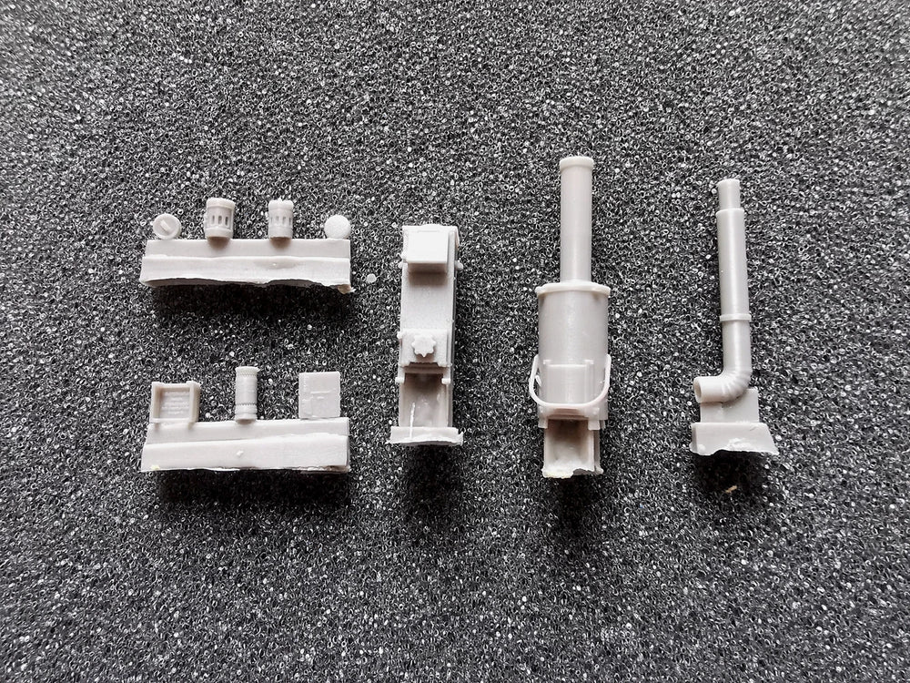 1/35 WWII German Field Furnace, Resin Model Accessory Kit, Unpainted