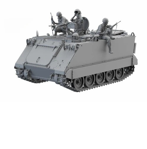 1/16 Modern Combat Squad, 4 Figures, Resin Model Figure Kit, Unassembled and Unpainted