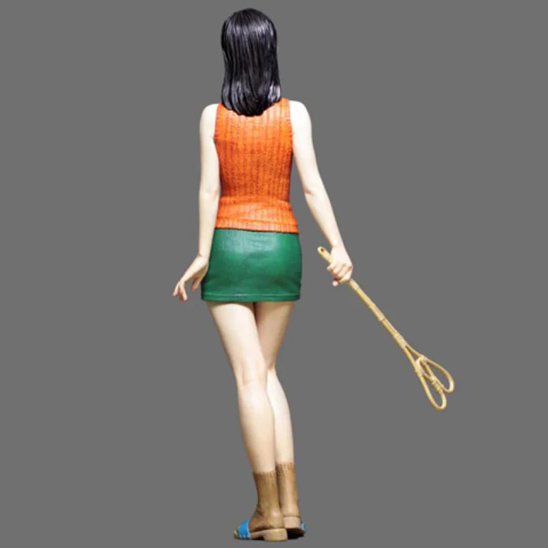 1/8 Female in Casual Wear, Resin Model Figure Kit, Anime Theme, Unassembled and Unpainted