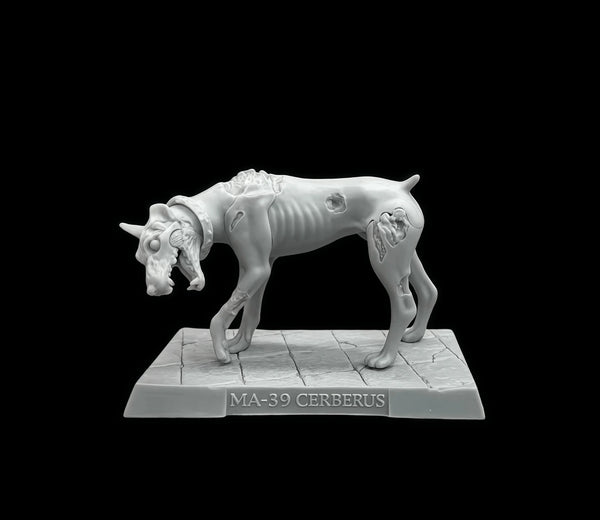 1/12 Bio-Mechanical Dog, Resin Model Creature Kit, Sci-Fi Theme, Unassembled and Unpainted