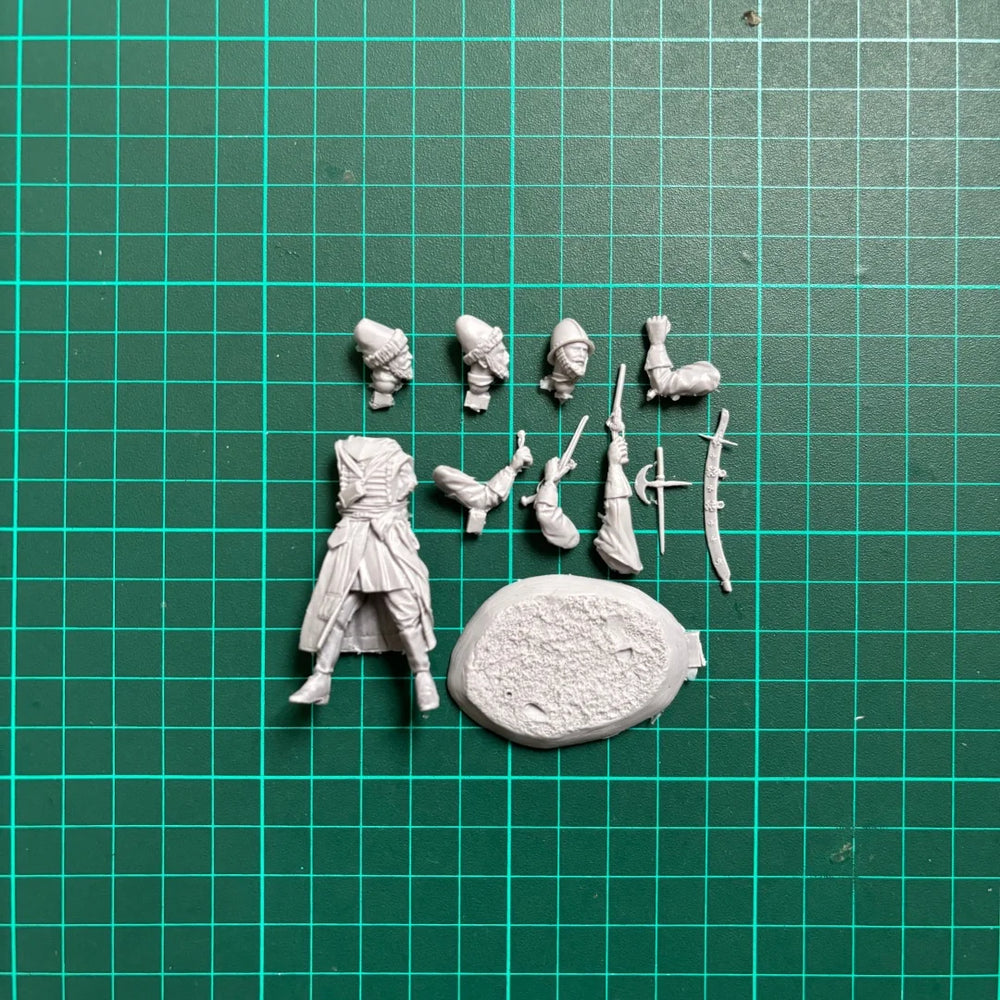 54mm WWI British Infantry Soldier, Resin Model Figure Kit, Unassembled and Unpainted