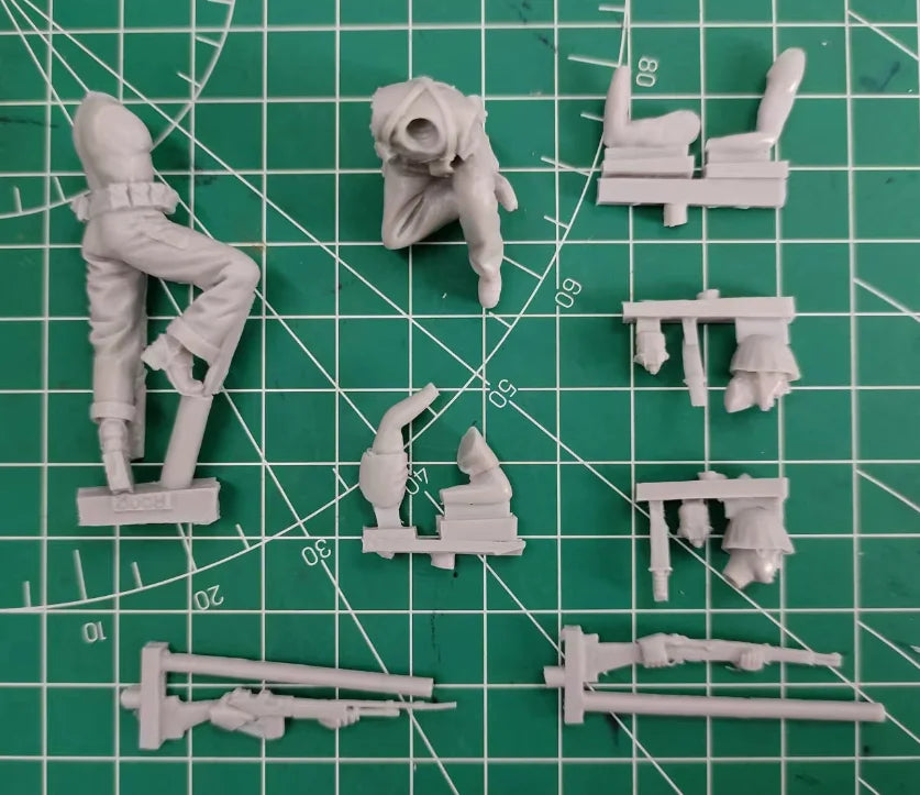 1/35 WWII US Army Pacific Soldier, Resin Model Figure Kit, Unassembled and Unpainted