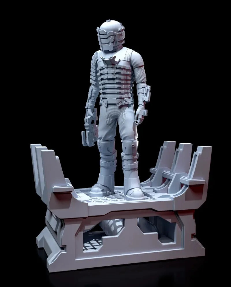 1/24 Isaac Clarke, Resin Model Figure Kit, Sci-Fi Theme, Unassembled and Unpainted