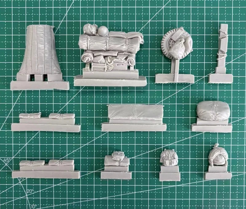 1/35 Cold War Soviet Field Vehicle, Resin Model Vehicle Kit, Unassembled and Unpainted