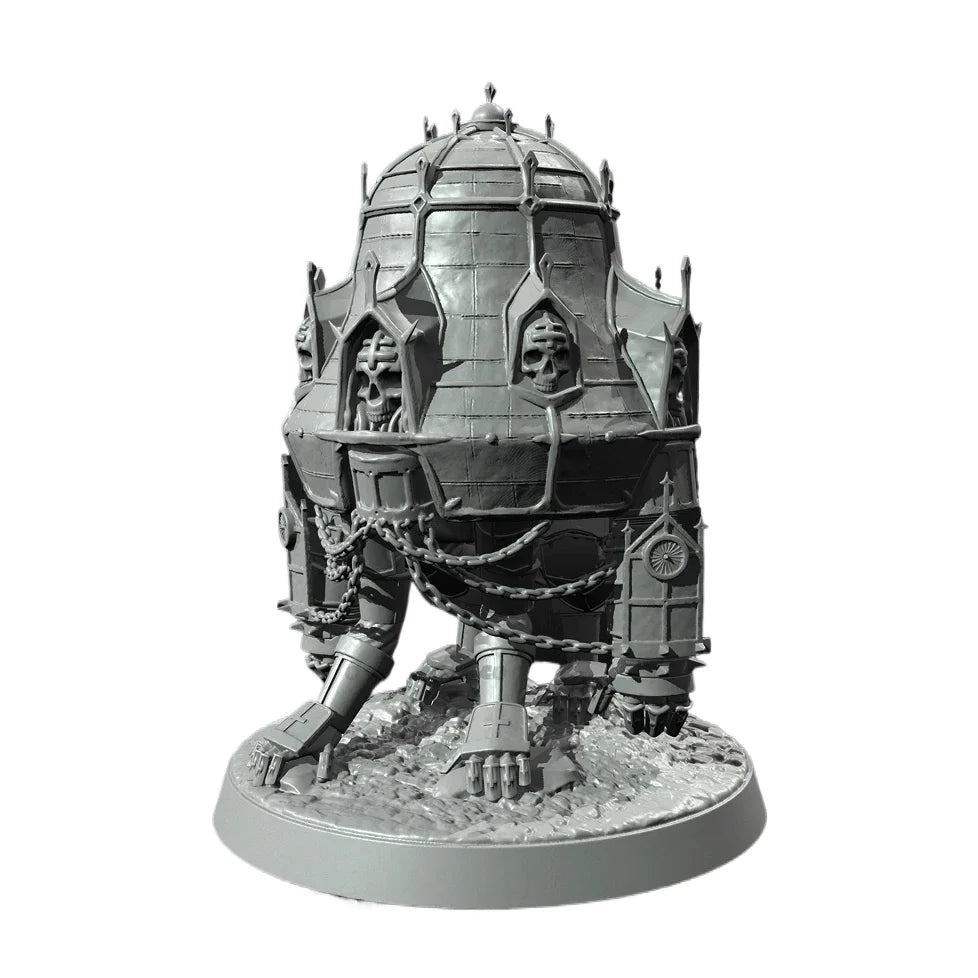 50mm Dark Fantasy Death Knight, Resin Model Bust Kit, Fantasy Theme, Unassembled and Unpainted