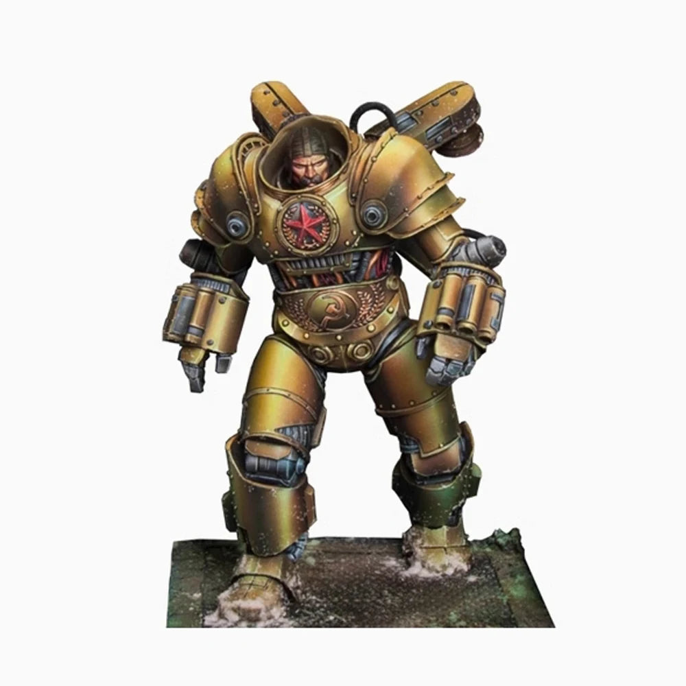 1/24 Steampunk Pilot, Resin Model Figure Kit, Sci-Fi Theme, Unassembled and Unpainted