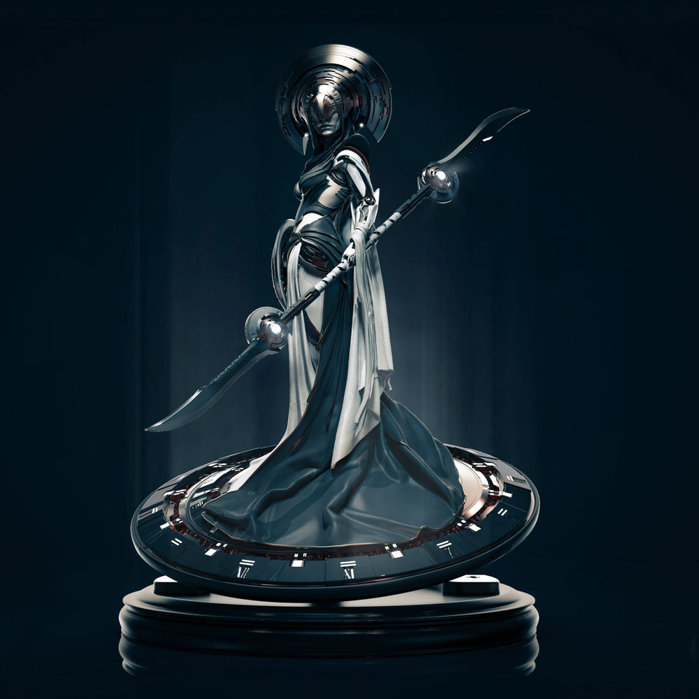 1/24 Winged Celestial Warrior, Resin Model Figure Kit, Fantasy Theme, Unassembled and Unpainted