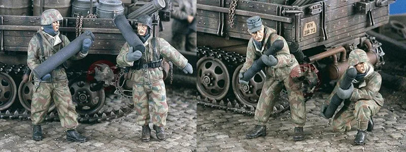 1/35 Modern Tactical Soldier in Alert Ready Pose, Resin Model Figure Kit, Unassembled and Unpainted