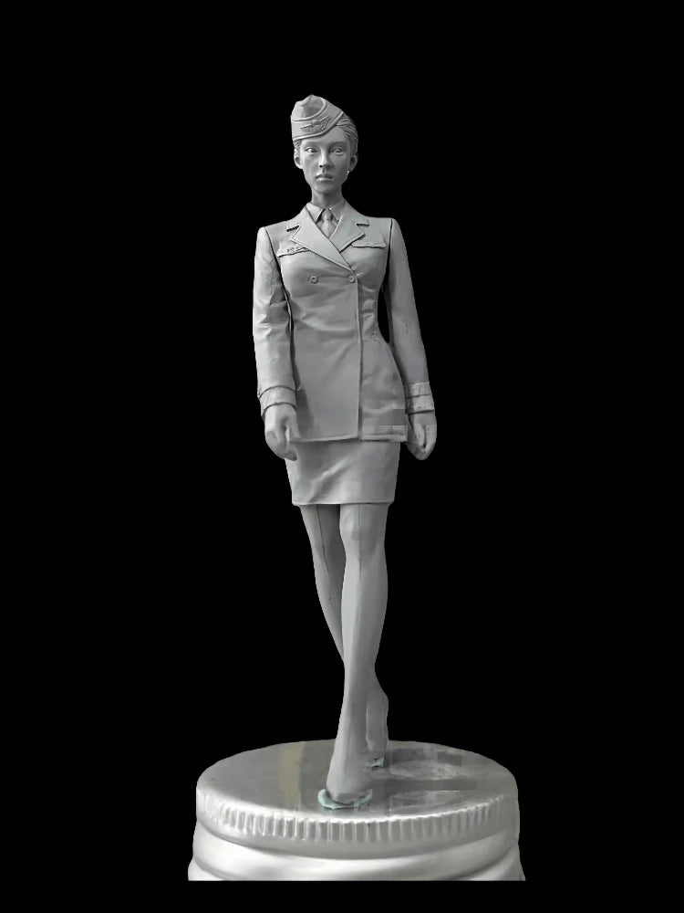1/20 Modern Female Sergeant, Resin Model Figure Kit, Unassembled and Unpainted
