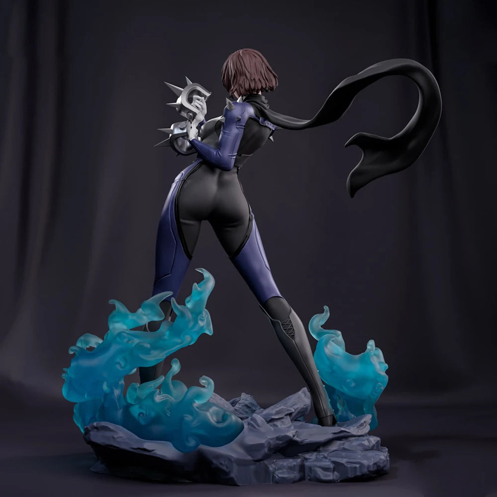 1/24 Belle Samurai Sorceress, Resin Model Figure Kit, Fantasy Theme, Unassembled and Unpainted