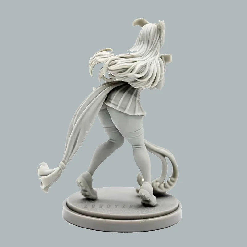 38mm Military Girl, Resin Model Figure Kit, Anime Theme, Unassembled and Unpainted