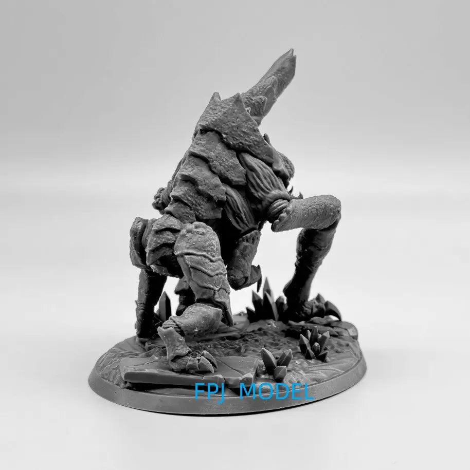 28mm Xenarid Fluxus Demon, Resin Model Figure Kit, Fantasy Theme, Unassembled and Unpainted