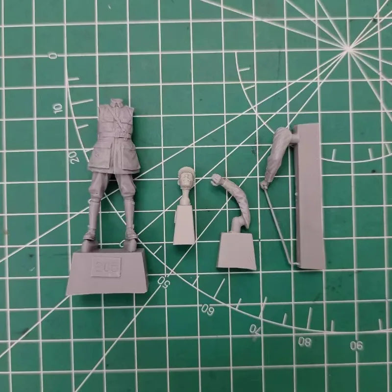 1/35 WWI Austro-Hungarian Officer, Resin Model Figure Kit, Unassembled and Unpainted