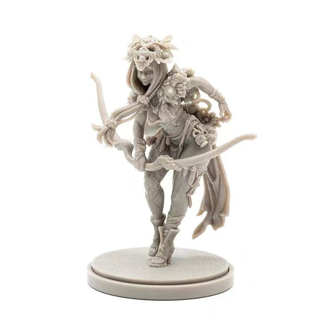 Undead Female Warrior, 9 Figures, Resin Model Figure Kit, Fantasy Theme, Unassembled and Unpainted