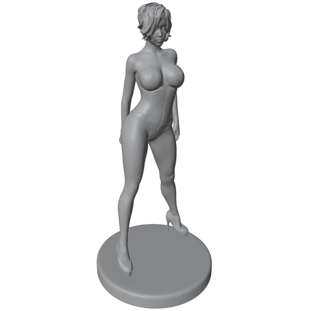 1/24 Red Bikini Female, Resin Model Figure Kit, Unassembled and Unpainted