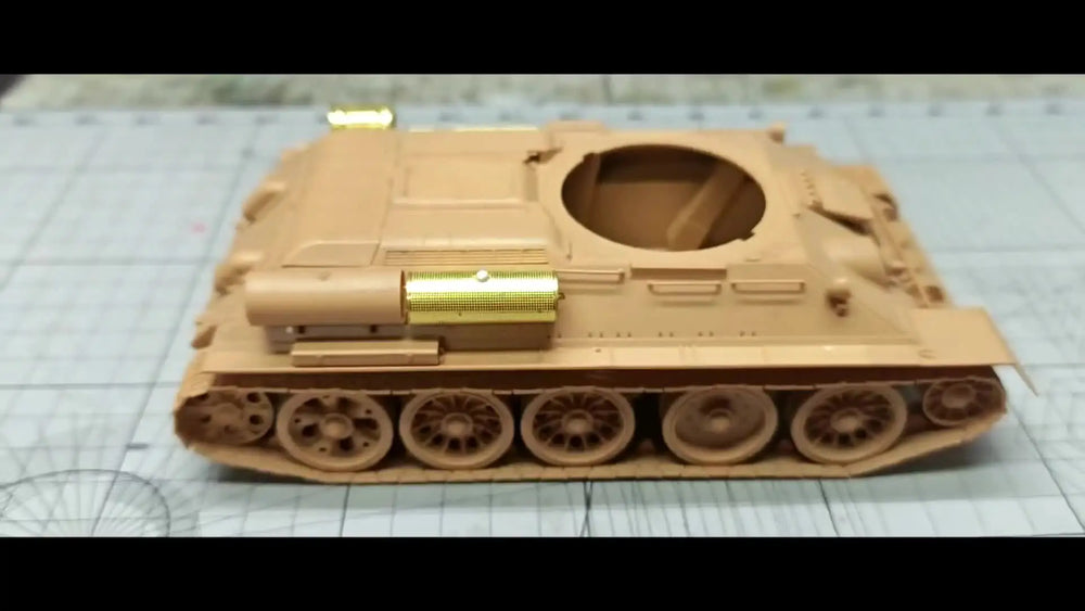 1/35 Cold War Tank Photo-Etch Parts, Resin Model Accessory Kit, Unpainted