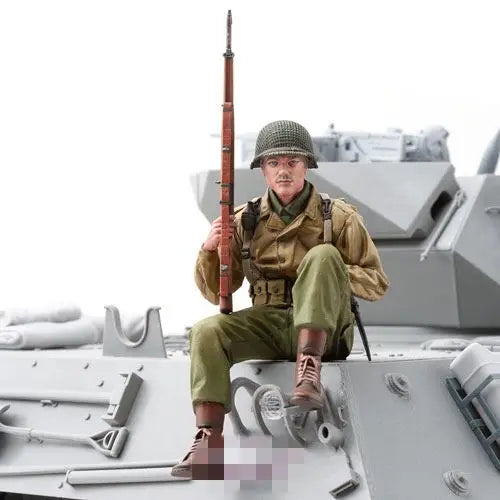 1/16 Modern American Soldier, Resin Model Figure Kit, Unassembled and Unpainted