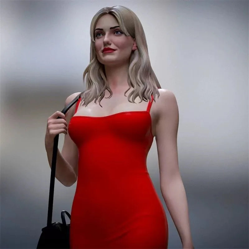 1/24 Celebrity Female, Resin Model Figure Kit, Unassembled and Unpainted