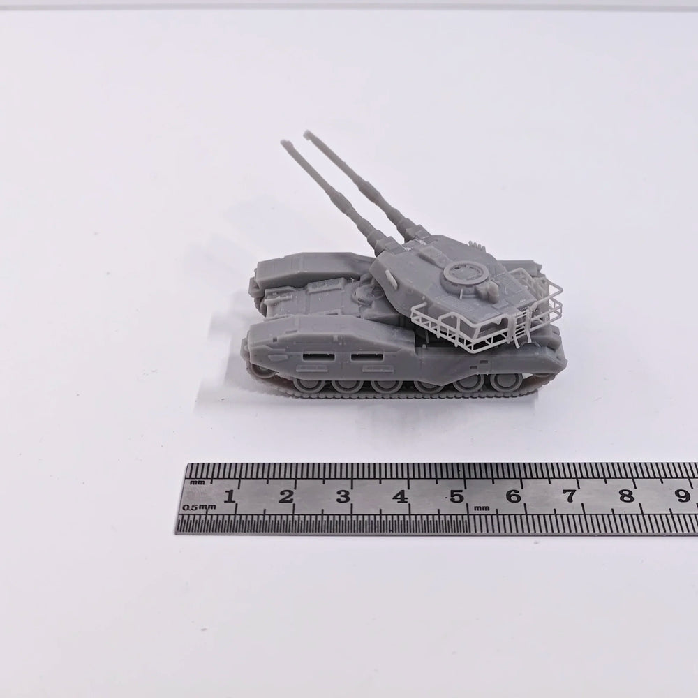 1/144 Cold War Japanese Type 61 Main Battle Tank, Resin Model Vehicle Kit, Unassembled and Unpainted