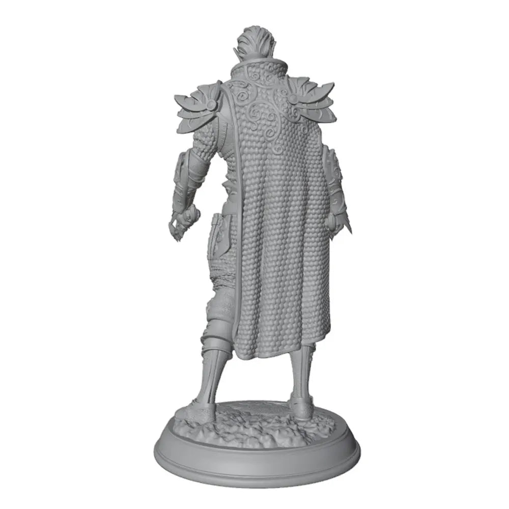 1/24 Two-Handed Sword Warrior, Resin Model Figure Kit, Fantasy Theme, Unassembled and Unpainted