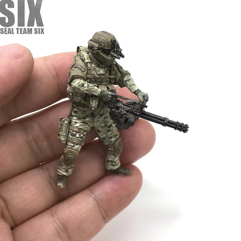 1/35 Modern Navy SEAL, 4 Figures, Resin Model Figure Kit, Unassembled and Unpainted