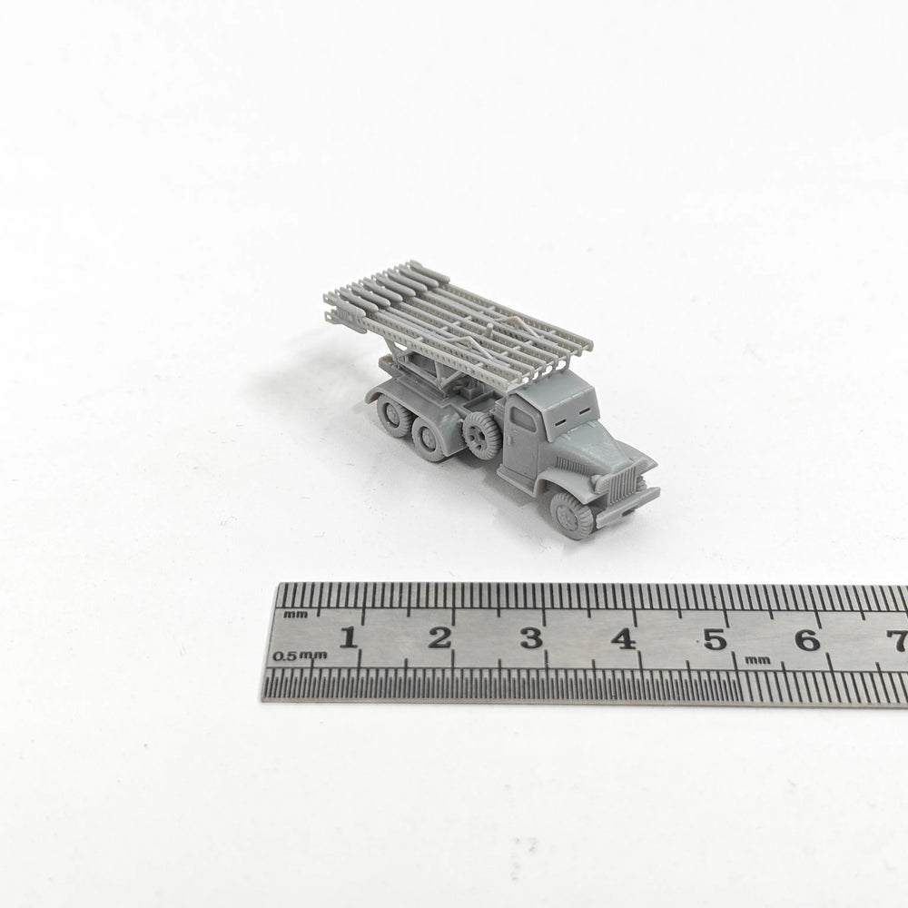 1/144 WWII Soviet BM-13 Katyusha, Resin Model Vehicle Kit, Unassembled and Unpainted