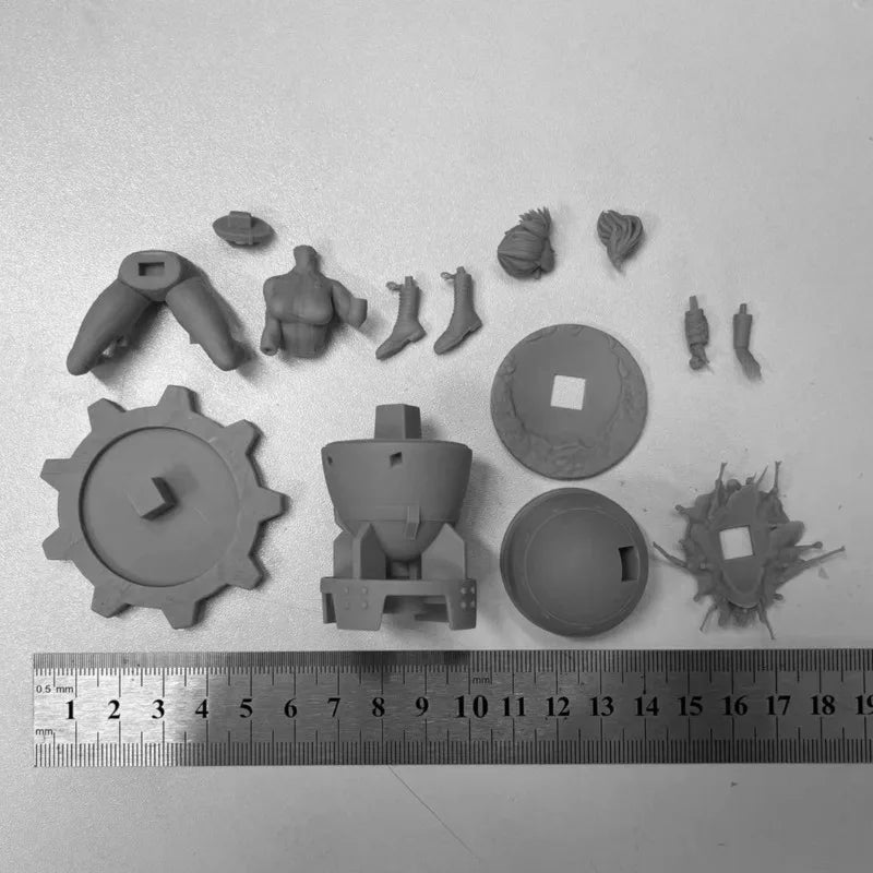 1/24 Radiation Luxi, Resin Model Figure Kit, Fantasy Theme, Unassembled and Unpainted