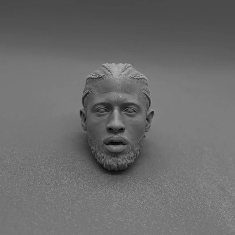 1/6 Basketball Player Head, 12 Figures, Resin Model Bust Kit, Historical Theme, Unassembled and Unpainted