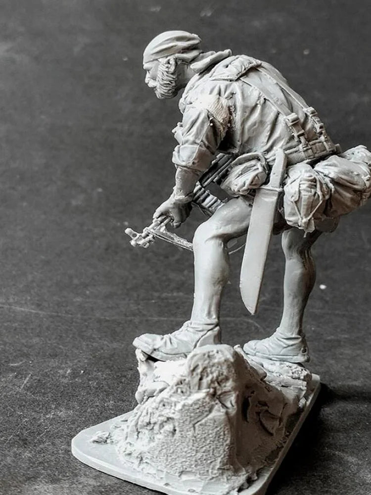 1/16 Modern Rhodesian Special Forces Operator, Resin Model Figure Kit, Unassembled and Unpainted