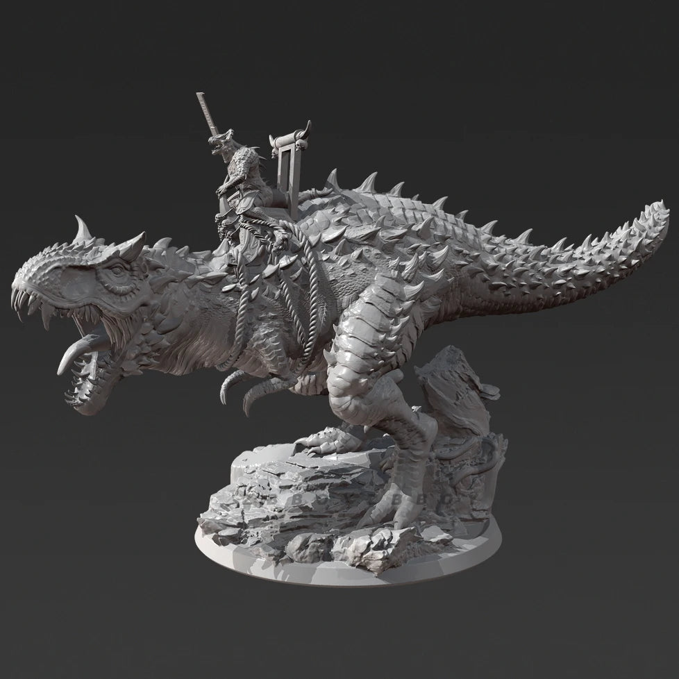 75mm Chaos Dragon, Resin Model Figure Kit, Fantasy Theme, Unassembled and Unpainted
