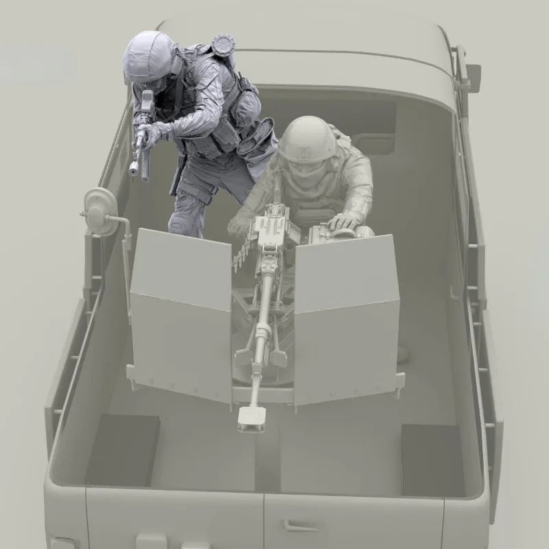 1/35 Modern Russian SSO Tactical Soldier, Resin Model Figure Kit, Unassembled and Unpainted