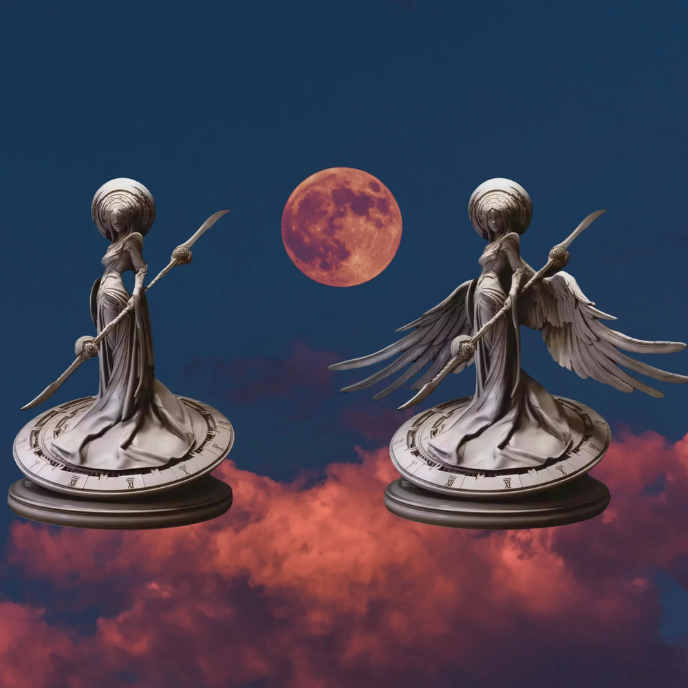 1/24 Battle Angel with Wings, Resin Model Figure Kit, Fantasy Theme, Unassembled and Unpainted