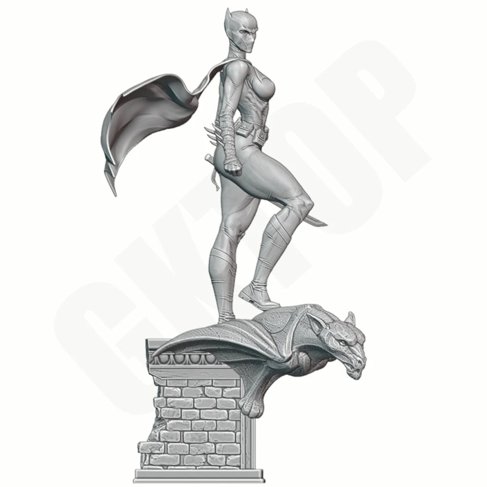 1/24 Dark Fantasy Demon Beauty, Resin Model Figure Kit, Fantasy Theme, Unassembled and Unpainted