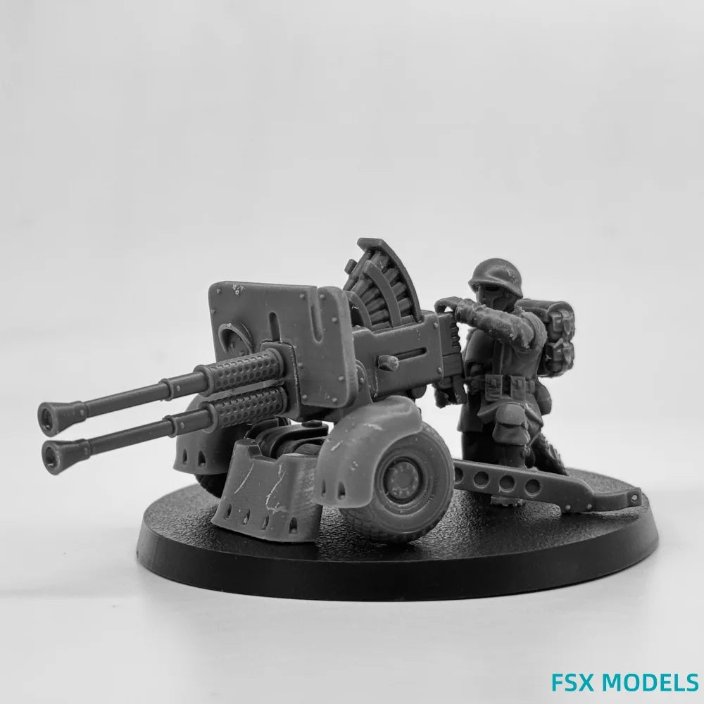 32mm Modern Free Guard Soldier, 6 Figures, Resin Model Figure Kit, Unassembled and Unpainted