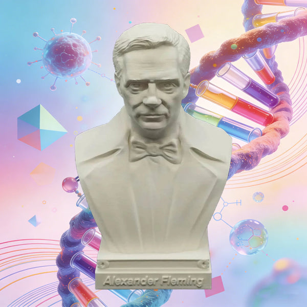 Historical Famous Scientists, 5 Figures, Resin Model Bust Kit, Historical Theme, Unassembled and Unpainted
