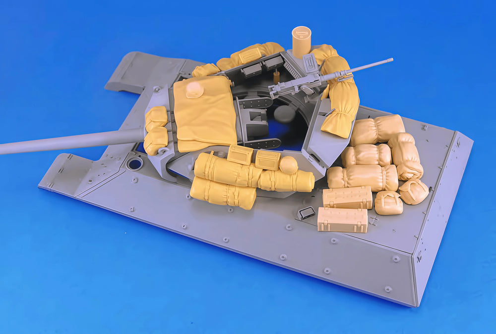 1/35 WWII American Tank Destroyer with Open Turret, Resin Model Vehicle Kit, Unassembled and Unpainted