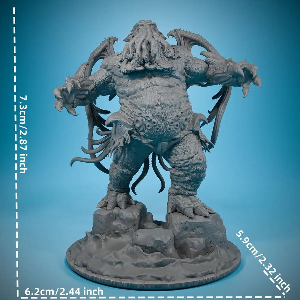 73mm Elder Gods, Resin Model Figure Kit, Mythology Theme, Unassembled and Unpainted