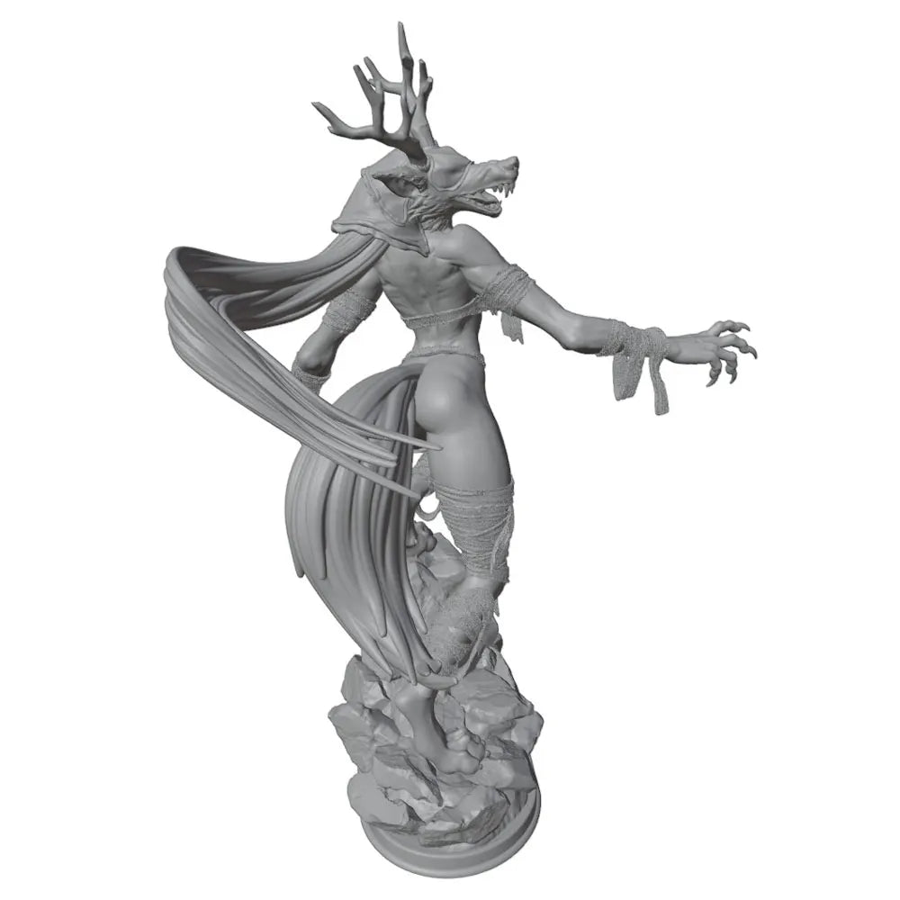 1/24 Dark Fantasy Demon, 6 Figures, Resin Model Figure Kit, Fantasy Theme, Unassembled and Unpainted