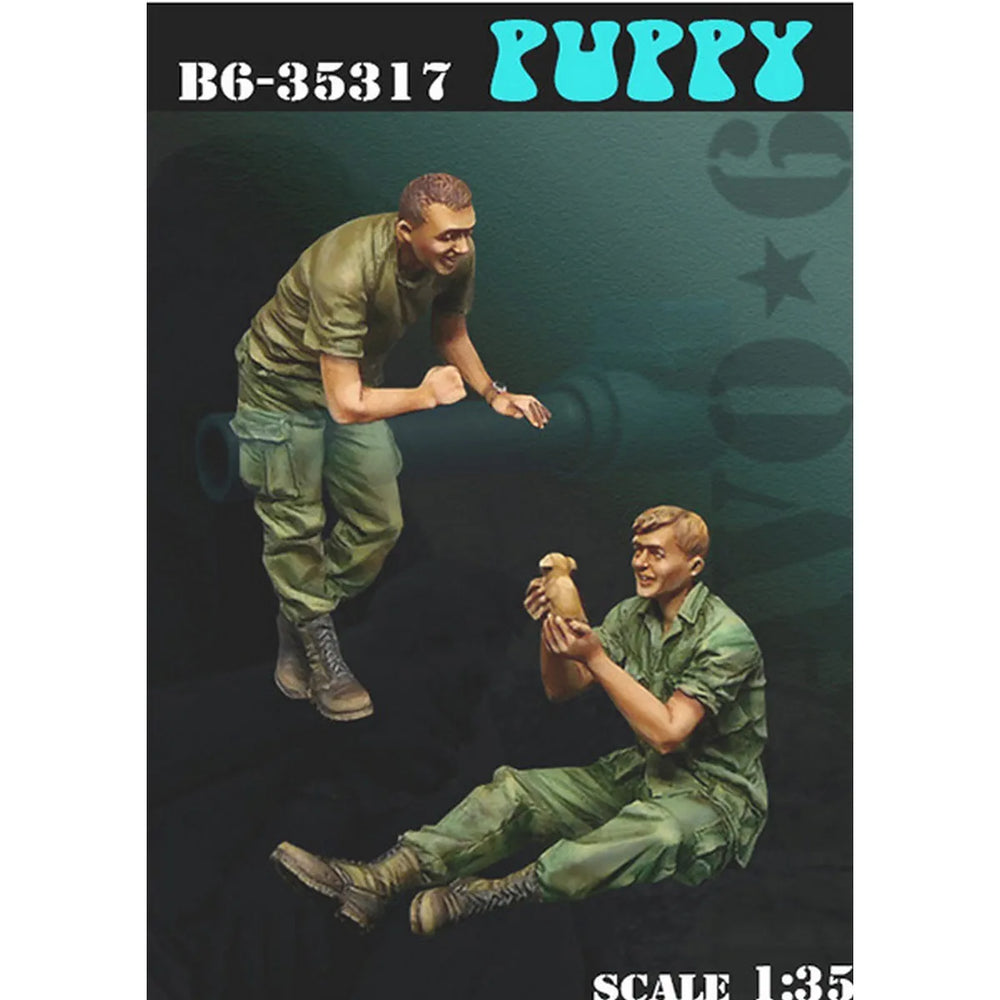 1/35 Vietnam War US Soldiers Loading Ammunition, 5 Figures, Resin Model Figure Kit, Unassembled and Unpainted