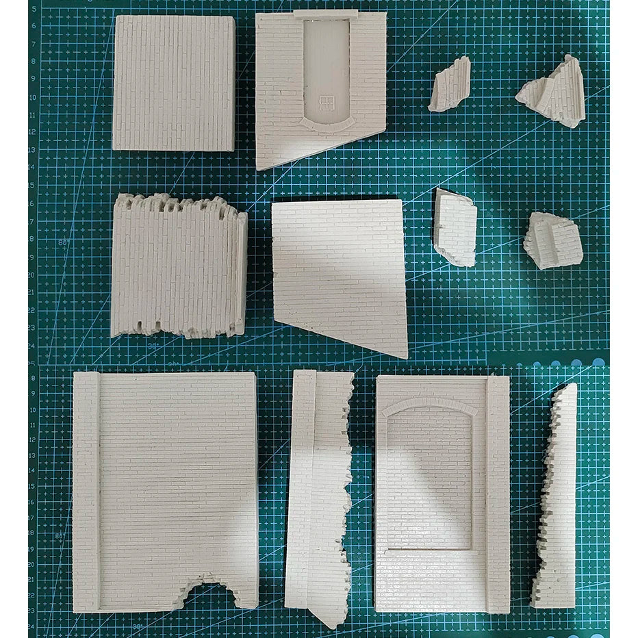 1/35 American Civil War Palisade Fort, Resin Model Terrain Kit, Unpainted
