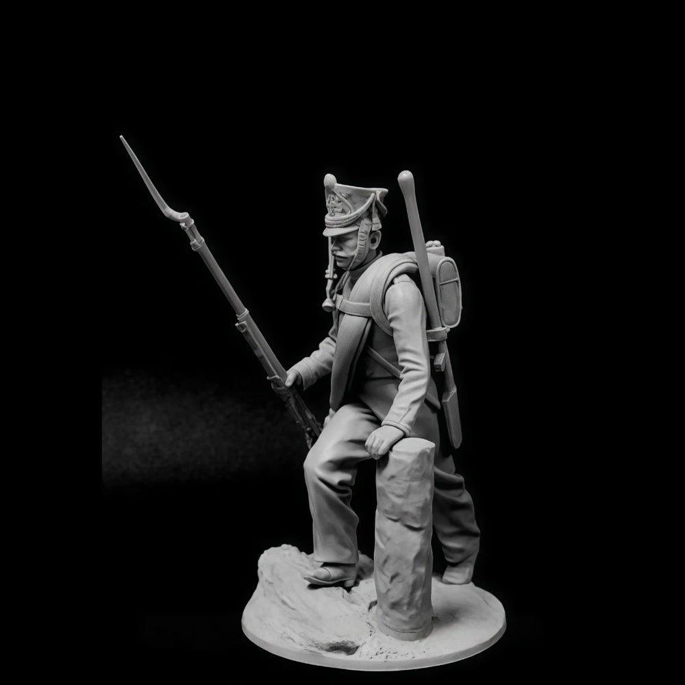 54mm Modern Russian Guards Navy Sailor, Resin Model Figure Kit, Unassembled and Unpainted