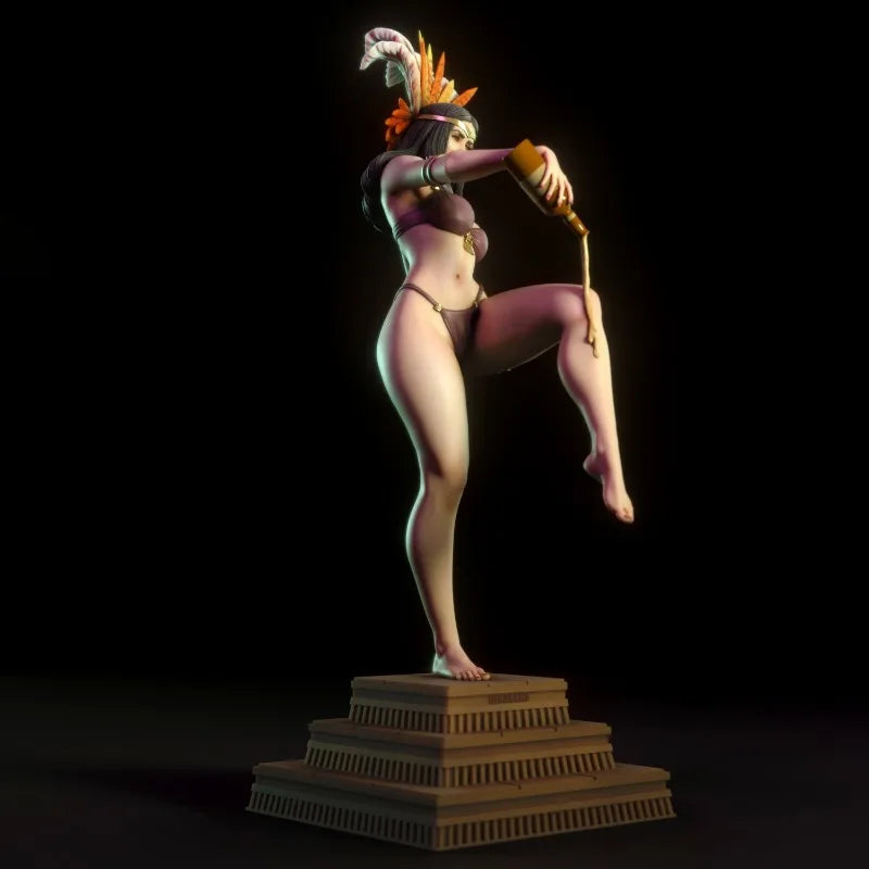 1/24 Egyptian Priestess, Resin Model Figure Kit, Fantasy Theme, Unassembled and Unpainted
